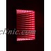 DECORATIVE MIRROR WITH INFINITY LED EFFECT red metallic frame rgb remote   112881957688